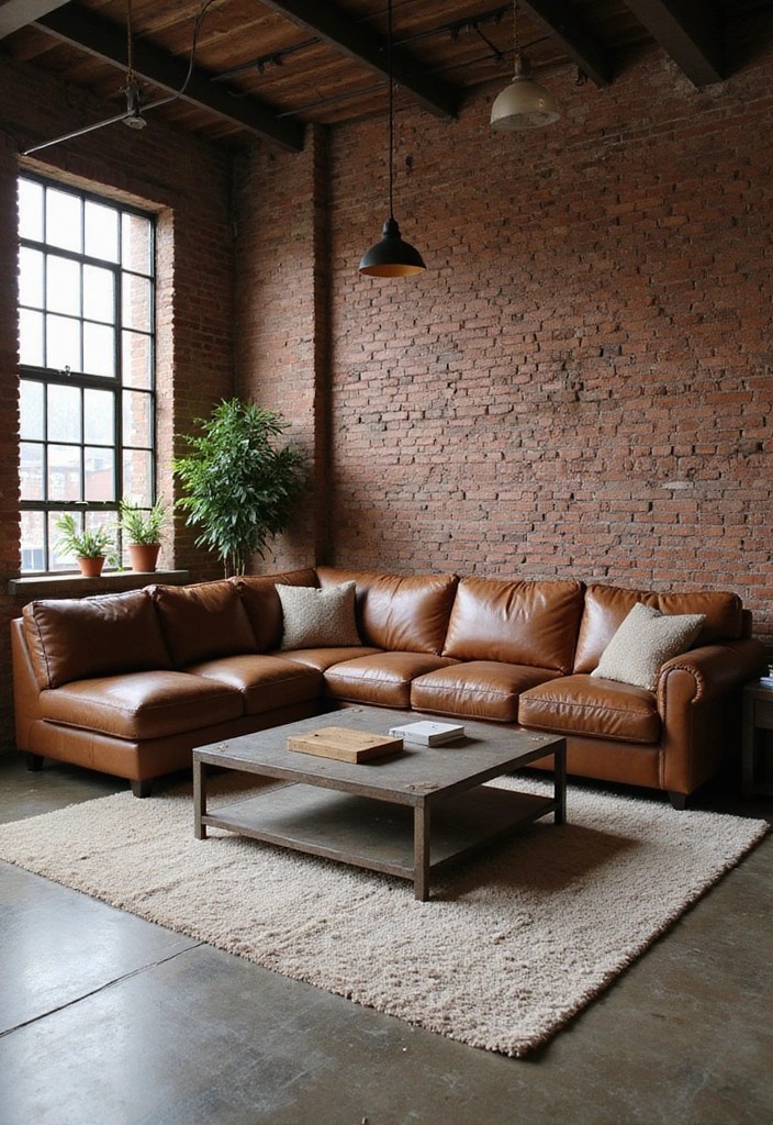 25 Stunning Living Room Ideas That'll Make You Want to Redecorate Right Now! - 3. Industrial Chic